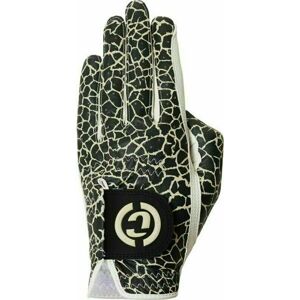 Duca Del Cosma Design Pro Womens Golf Glove Left Hand for Right Handed Golfer White/Giraffe M