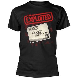 The Exploited Tričko Punks Not Dead (Album) Čierna 3XL
