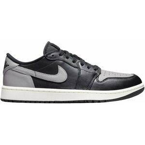 Nike Air Jordan 1 Low G Mens Golf Shoes Black/Medium Grey/Sail 12