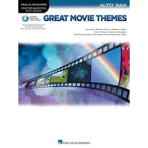Hal Leonard Great Movie Themes: Instrumental P-A Alto sax Alto Sax Noty