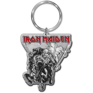 Iron Maiden Maiden England Kľúčenka Šedá
