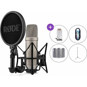 Rode NT1 5th Generation Silver SET Kondenzátorový štúdiový mikrofón