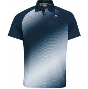 Head Performance Polo Shirt Men Dark Blue/Print XL