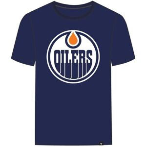 Edmonton Oilers NHL Echo Tee Blue L
