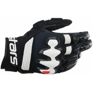 Alpinestars Halo Leather Gloves Black/White 2XL Rukavice