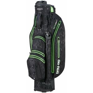 Bennington Dry QO 9 Water Resistant Black Camo/Lime Cart Bag