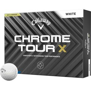 Callaway Chrome Tour X White Golf Balls Basic