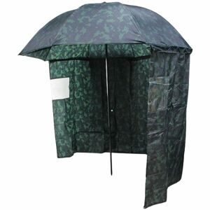NGT Camo Brolly With Sides 45'' 2,2m