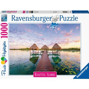 Ravensburger Puzzle Krásne ostrovy Tropický raj 1000 dielov