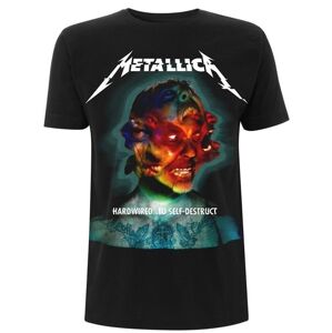 Metallica Tričko Hardwired Album Cover Black S