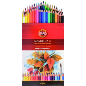 KOH-I-NOOR Sada akvarelových ceruziek 36 ks