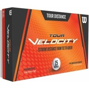 Wilson Staff Tour Velocity Distance Golf Balls White 15 Pack