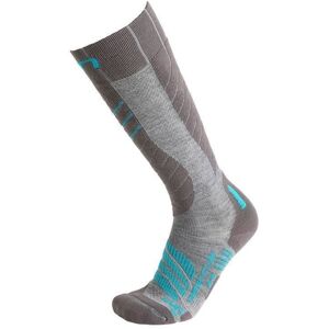 UYN Comfort Fit Womens Socks Grey/Turquoise 39-40