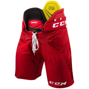 CCM Hokejové nohavice Tacks 9060 JR Červená XL