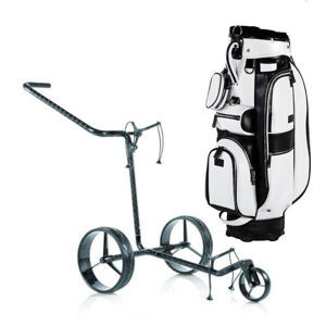 Jucad Carbon 3 Wheel Manual - Sydney Bag Black-White SET