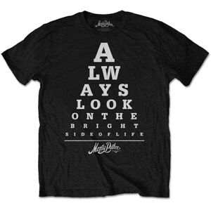 Monty Python Tričko Unisex Bright Side Eye Test Black XL