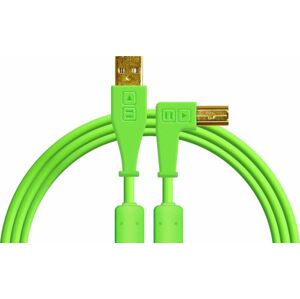 DJ Techtools Chroma Cable Zelená 1,5 m USB Kábel