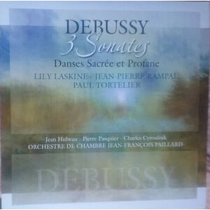 Claude Debussy Sonates / Danses Sacrée Et Profane (LP) Nové vydanie