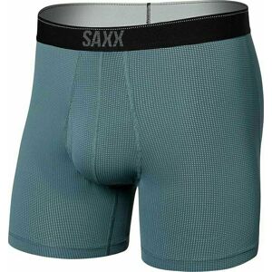 SAXX Quest Quick Dry Mesh Boxer Brief Storm Blue XL
