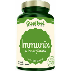 Green Food Nutrition Immunix & Beta-glucans Bez príchute 90