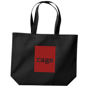 Rage Against The Machine Red Square Nákupná taška Čierna