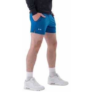 Nebbia Double-Layer Shorts with Smart Pockets Black XL Fitness nohavice