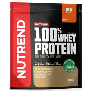 NUTREND 100% Whey Protein Pomaranč 1000 g