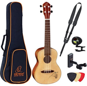 Ortega RU5 Deluxe SET Koncertné ukulele Natural