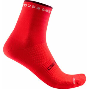 Castelli Rosso Corsa W 11 Sock Hibiscus S/M