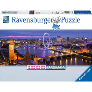 Ravensburger Puzzle Nočný Londýn zhora 1000 dielov
