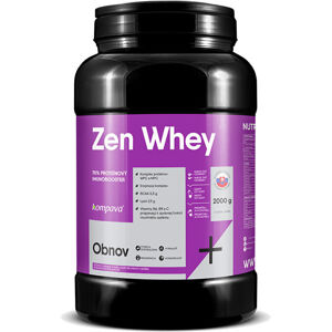 Kompava Protein Zen Whey Jahoda-Raspberry 2000 g