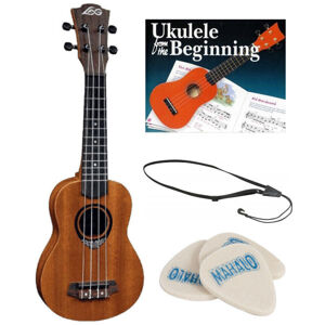 LAG TKU10S SET Sopránové ukulele Natural