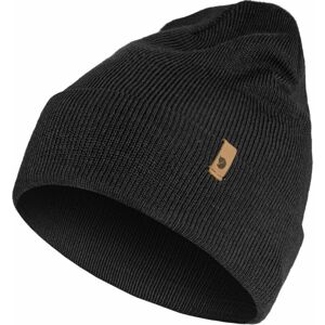 Fjällräven Classic Knit Hat Black Lyžiarska čiapka