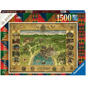 Ravensburger Puzzle Harry Potter Mapa Rokfortu 1500 dielov