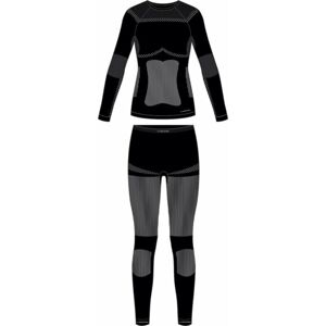 Viking Ilsa Lady Set Thermal Underwear Black/Grey L Dámske termoprádlo