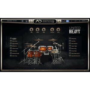 XLN Audio AD2: United Heavy (Digitálny produkt)
