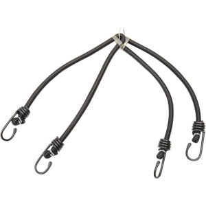 Parts Unlimited Bungee Cord 4 Hooks 24'' Black