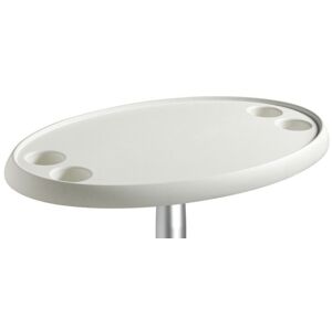 Osculati White oval table 762 x 457 mm