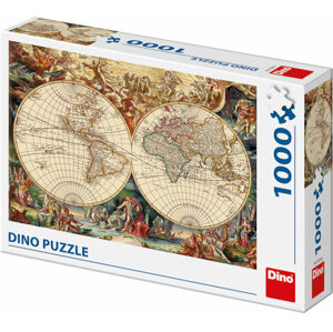 Dino Puzzle Historická mapa 1000 dielov