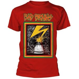 Bad Brains Tričko Logo Červená M
