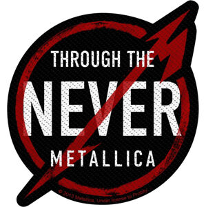 Metallica Through The Never Nášivka Červená-Čierna