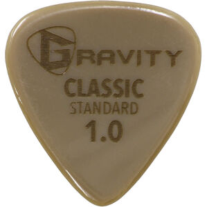 Gravity Picks GGCLS10 Classic Gold Standard 1.0mm Polished Tan