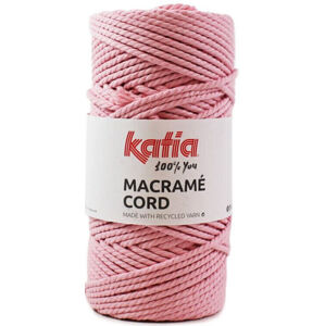 Katia Macrame Cord 5 mm 101 Rose