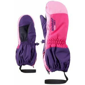 Ziener Levi AS® Minis Dark Purple 4,5 Lyžiarske rukavice