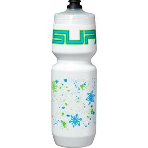 Supacaz Bottles Neon Green/Neon Blue Splat Cyklistická fľaša