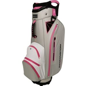 Bennington Dojo 14 Water Resistant Cart Bag Grey/White/Pink