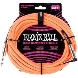 Ernie Ball P06067 Oranžová 7,5 m Rovný - Zalomený