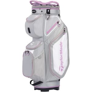 TaylorMade Pro Cart 8.0 Grey/White/Purple Cart Bag