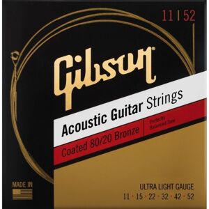 Gibson Coated 80/20 Bronze 11-52