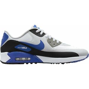 Nike Air Max 90 G Mens Golf Shoes White/Black/Photon Dust/Game Royal 42,5